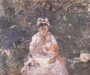 Berthe Morisot Lactation painting